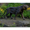Vita selvaggia giardino dimensioni Tiger bronzo statua